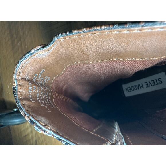 Steve Madden Faux Snakeskin ankle boots - Picture 5 of 5